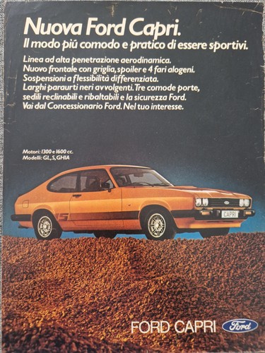 Ford capri auto vintage - ford,