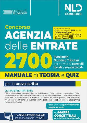 Concorso agenzia delle - concorso, entrate