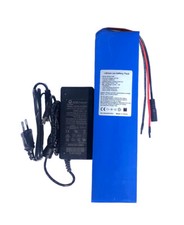 Batteria Ricaricabile a Litio per Bici Elettrica Scooter 24V DC 13AH + Charger