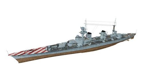 700 napoli cruiser - 1/700,