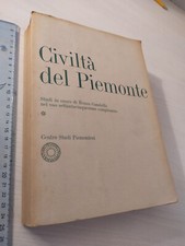 CIVILTÀ DEL PIEMONTE CENTRO STUDI PIEMONTESI 1975 +SPEDIZIONE SDA COMPRESA