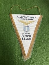 Pennant Gagliardetto LAZIO MONZA Match Worn Banderin Indossata No Maglia