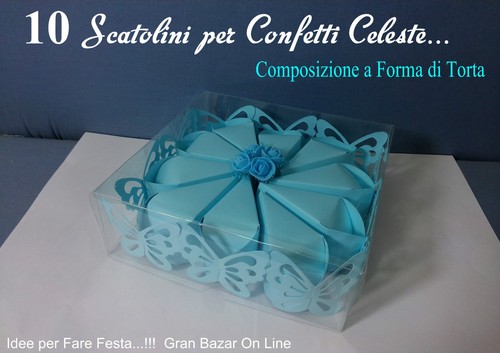 Portaconfetti scatolo box - portaconfetti,
