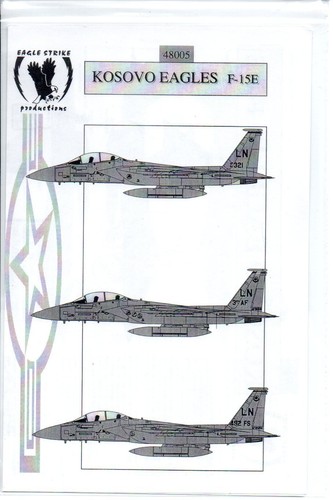 48005 decalcomanie 15e - 48005, f-15e
