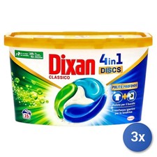 3x Dixan Washing Ecodosi 15