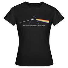 T-shirt donna Pink Floyd The Dark Side Of The Moon con testo