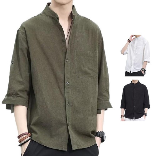 Camicia lino cotone - camicia,