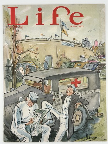 Life magazine november - magazine, 1936