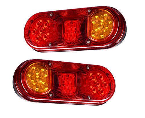 Luci posteriori led destra e - a,