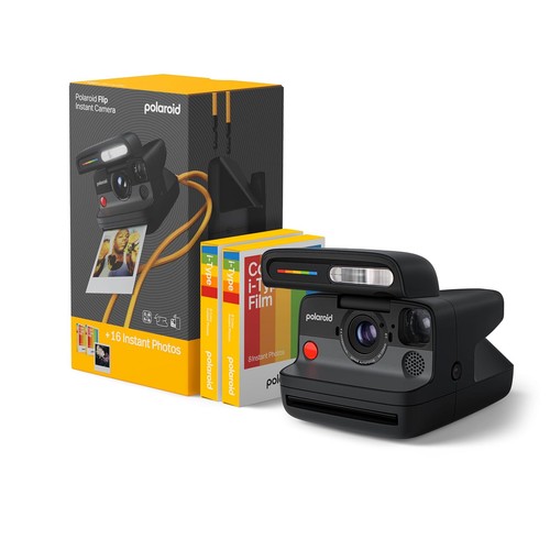 Polaroid flip instant camera - polaroid, +