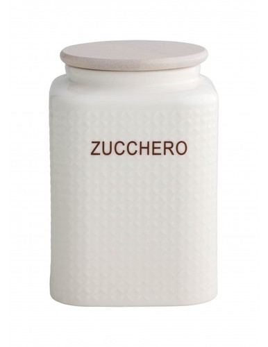 Barattolo zucchero porcellana - zucchero,
