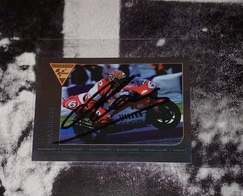 Autografo max biaggi legends - autografo,