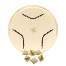 Matrice ottone - conchiglie/conchiglie rigate 28 mm - Fimar VIP2, VIP4, Fimar MPF