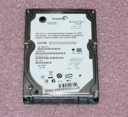 Disco rigido 160 seagate - 160, gb