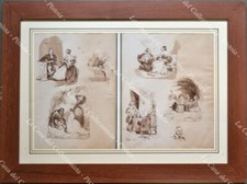 DUE ACQUARELLI del 1831.