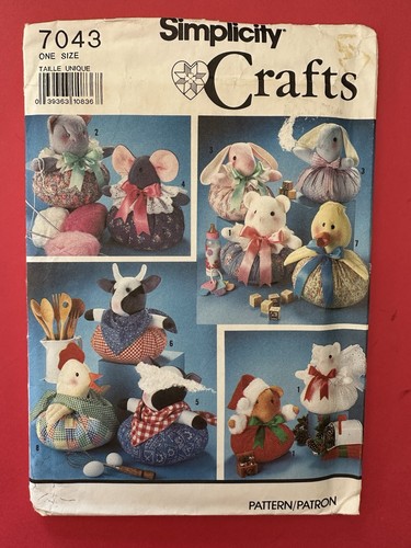 Simplicity crafts 7043 animali - crafts,
