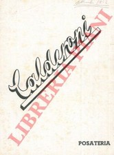 A. Calderoni Soc. An. Gioiellieri. Milano - Catalogo "Posateria".