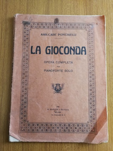 1921 gioconda opera - la,