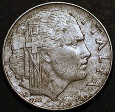 Italy 20 Centesimi 1943