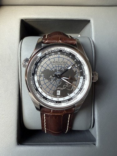 Hamilton jazzmaster gmt world - jazzmaster,