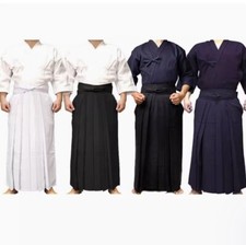 Kendo Iaido Aikido Hapkido Hakama Arti Marziali Uniforme Kimono Dobok Gonna Unisex