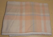 Coperta pura lana vergine Woolmark Made in Italy Somma matrimoniale