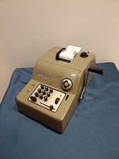 Calcolatrice Meccanica A Manovella Olivetti Summa 15 1949 Vintage