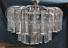 Lampadario venini trilobi - lampadario, anni