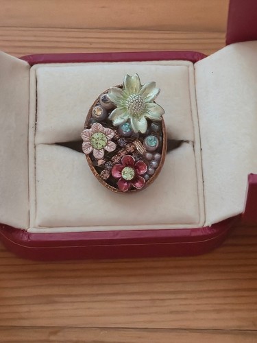 Anello vintage giardino - giardino, fiori
