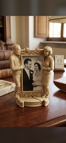 Portafoto coppia pla legno - coppia,