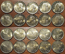 [MREP0087.S] REPUBBLICA ITALIANA [Gig.196] 20 LIRE 1969 Lotto di 10 monete FDC