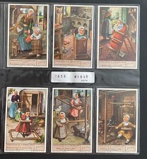 6 CHROMOS BELGIO NUMERO S1648