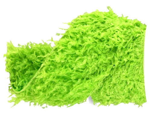 Nastro cablato verde - lime, 2,5"