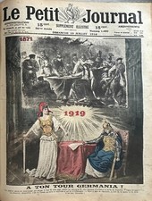 PETIT JOURNAL 1919 N° 1490 A