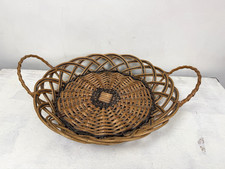 Cesto frutta vintage in rattan