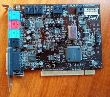 CREATIVE SOUND BLASTER LIVE! CT4670 Scheda Audio PCI CD-ROM Vintage Eccezionale