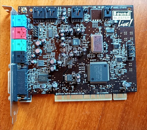 Creative sound blaster live - sound,