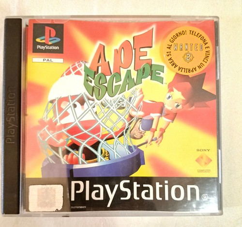 Ape escape ps1 - ape, box
