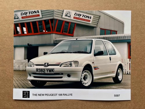 Peugeot 106 rallye press - peugeot,