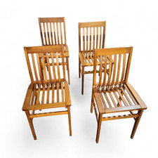 Set di 4 Sedie "Milano" Aldo Rossi per Molteni 1987