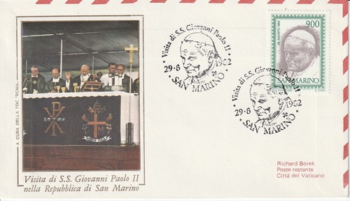 1982 italia san marino fdc - 1982,