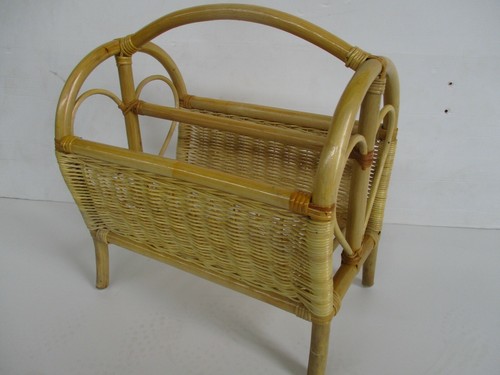 Porta riviste rattan vimini - rattan,