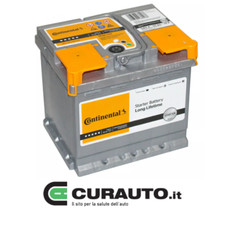 Batteria continental auto 55ah - batteria,