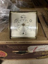 Vecchio Barometro Da Viaggio