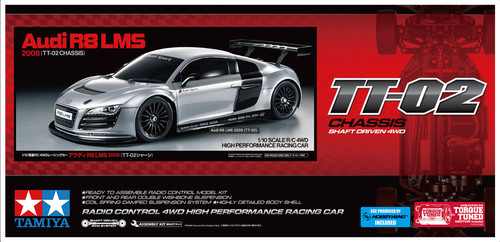 Tamiya audi lms 2008 - tamiya,
