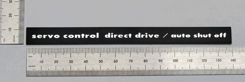 Distintivo marantz 6300 servo - distintivo,