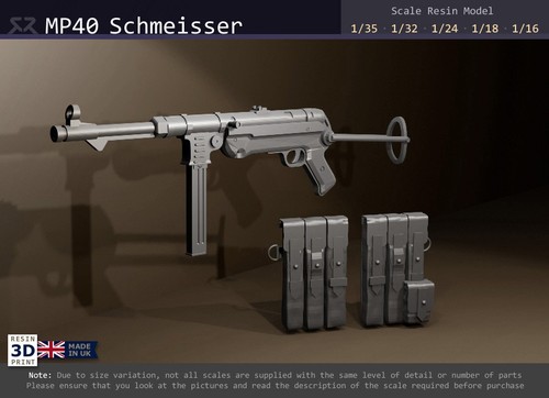 Mp40 schmeisser modellino in - schmeisser,