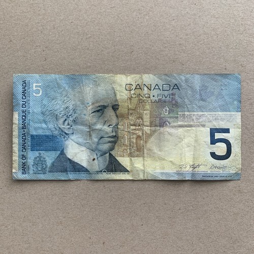 Banconota 5 dollari - 🇨🇦,