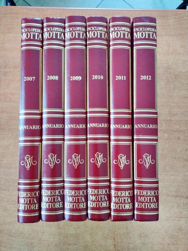Enciclopedia motta annuario - motta,
