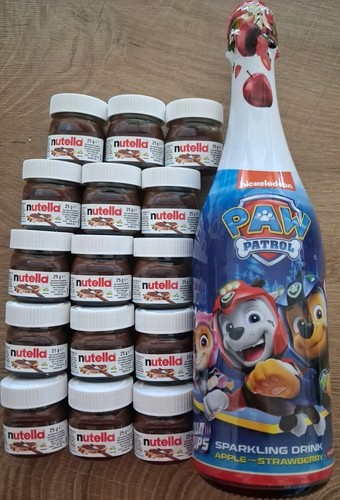 Nutella party con spumante - nutella, paw